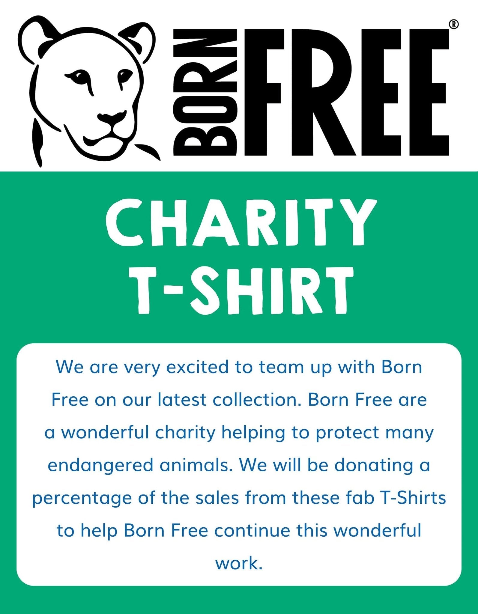 Organic Born Free Leopard Applique T-Shirt - Toby Tiger UK Retail