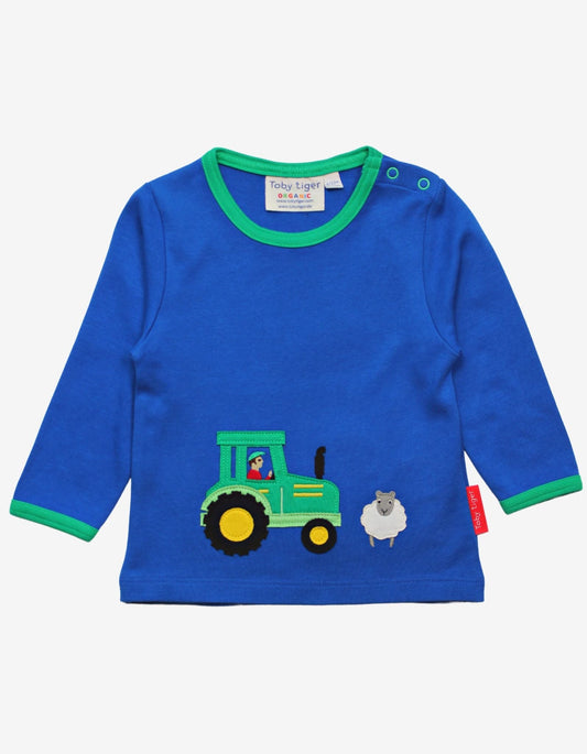 Organic Farm Applique T-Shirt - Toby Tiger UK Retail