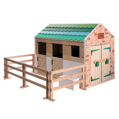 Lottie Doll Wooden Stables Playset - Toby Tiger UK Retail