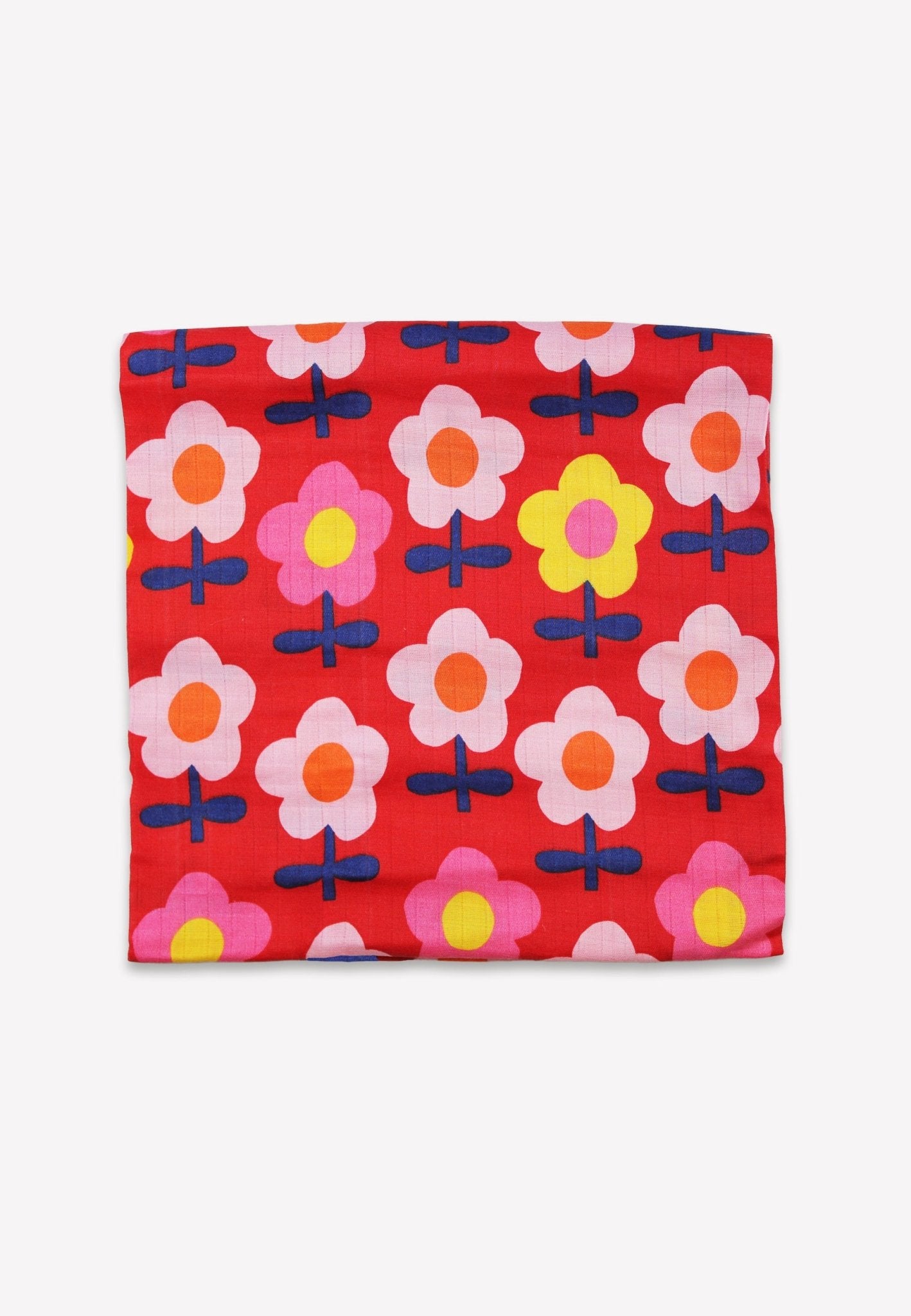 Organic Pink Flower Muslin 2 - Pack - Toby Tiger