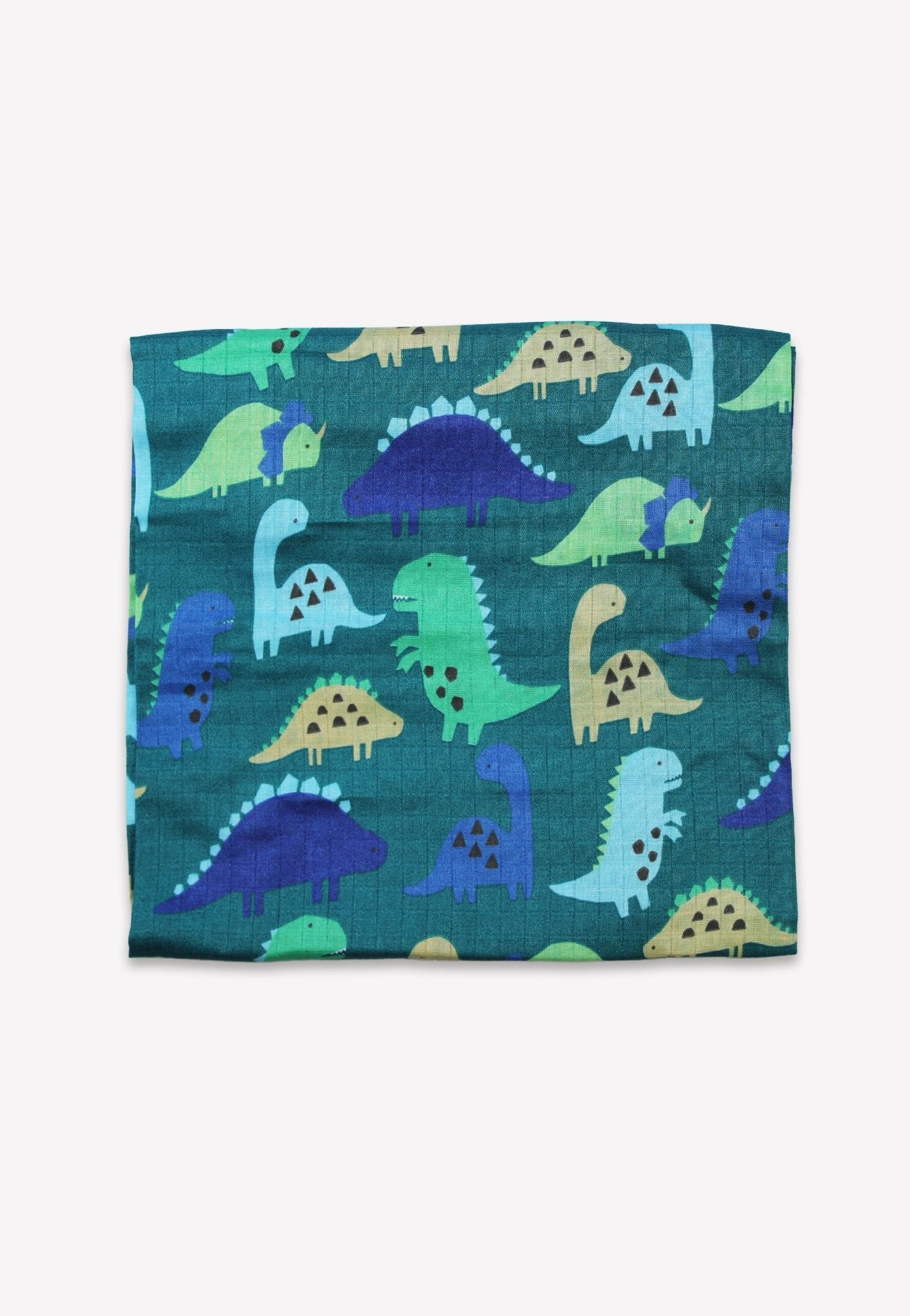 Organic Tonal Dinosaur Muslin 2 - Pack - Toby Tiger