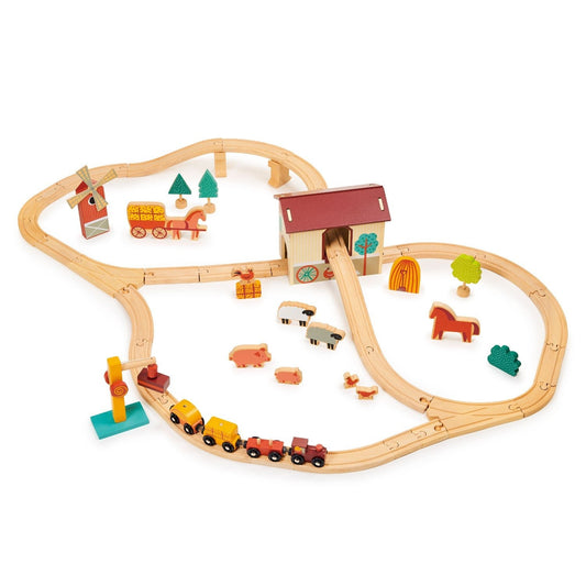 Farmyard Train Set - Toby Tiger UK Retail