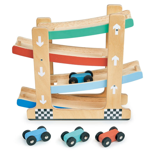 Wooden Ramp Racer Toy - Toby Tiger UK Retail