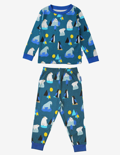 Organic Arctic Print Pyjamas - Toby Tiger UK Retail