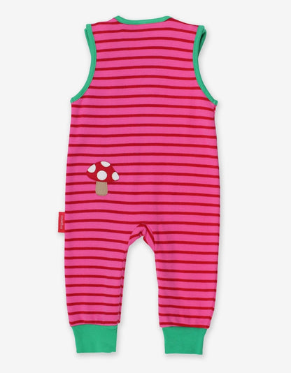 Organic Fawn Applique Slungarees - Toby Tiger UK Retail