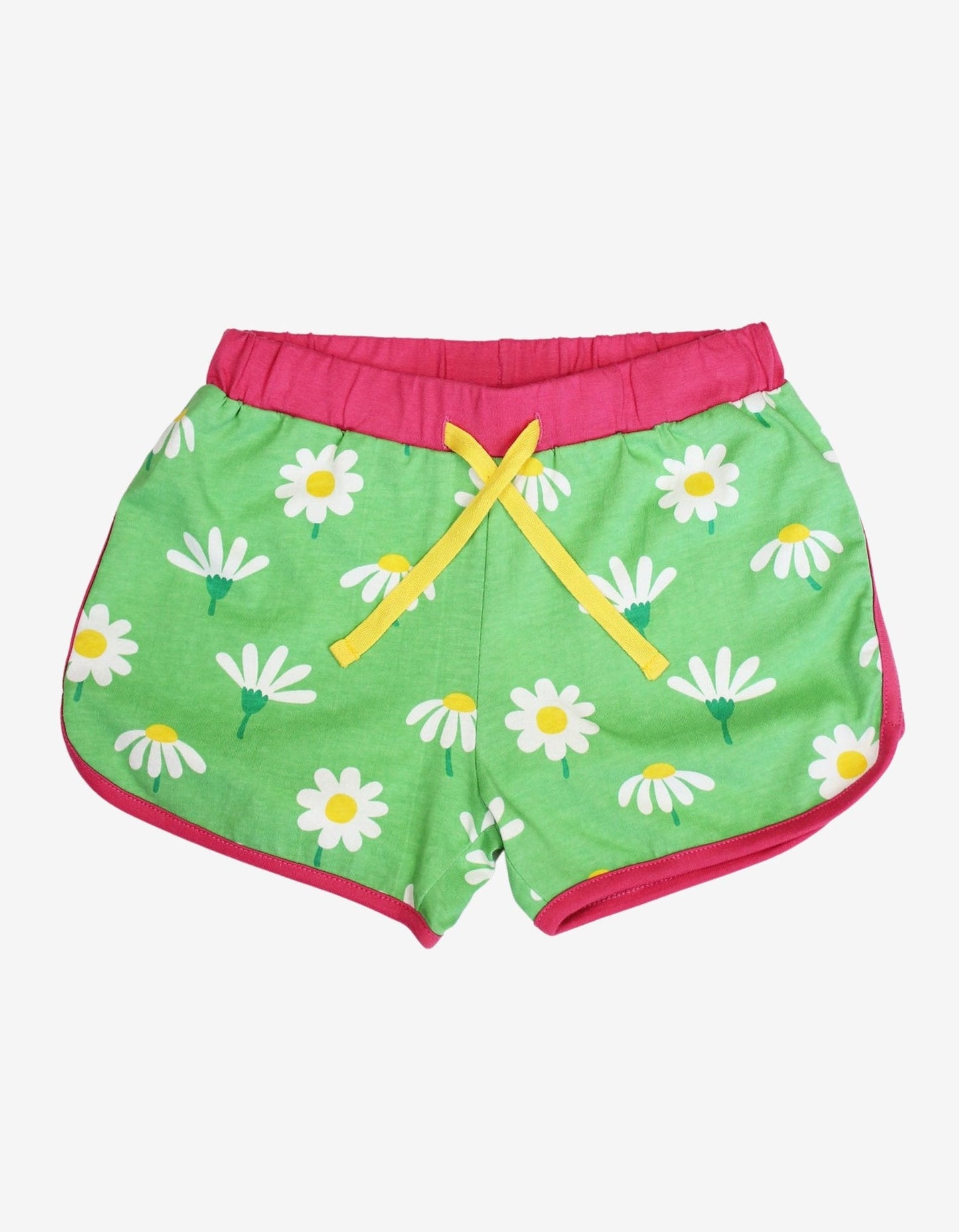 Organic Daisy Print Running Shorts - Toby Tiger UK Retail