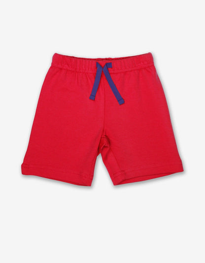 Organic Red Shorts - Toby Tiger UK Retail