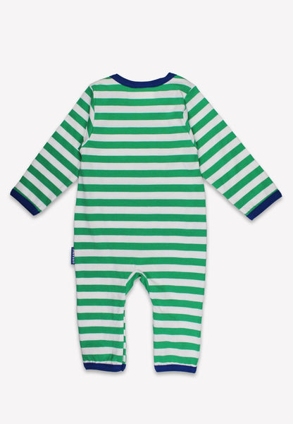 Organic Hillside Sheep Applique Sleepsuit - Toby Tiger