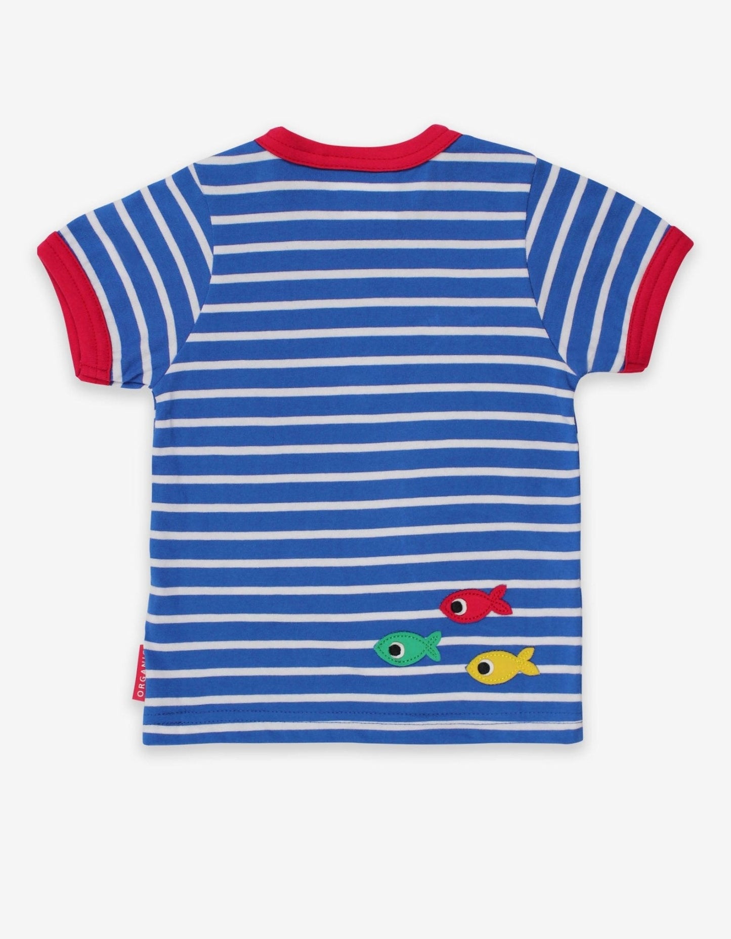 Organic Crab Applique T-Shirt - Toby Tiger UK Retail