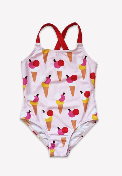 Ice Cream Cones Print Kids' Swimsuit - Toby Tiger