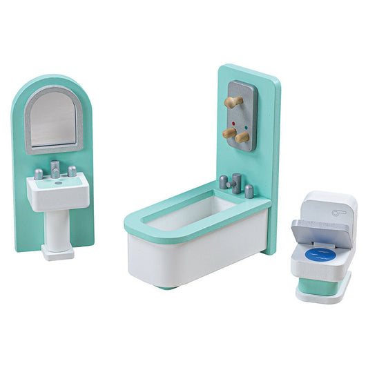 Dolls House Bathroom Furniture Set - Toby Tiger UK Retail