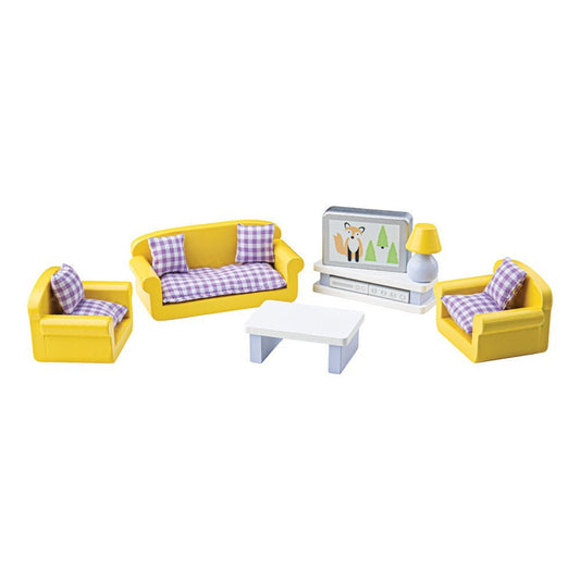 Dolls House Living Room Furniture Set - Toby Tiger UK Retail