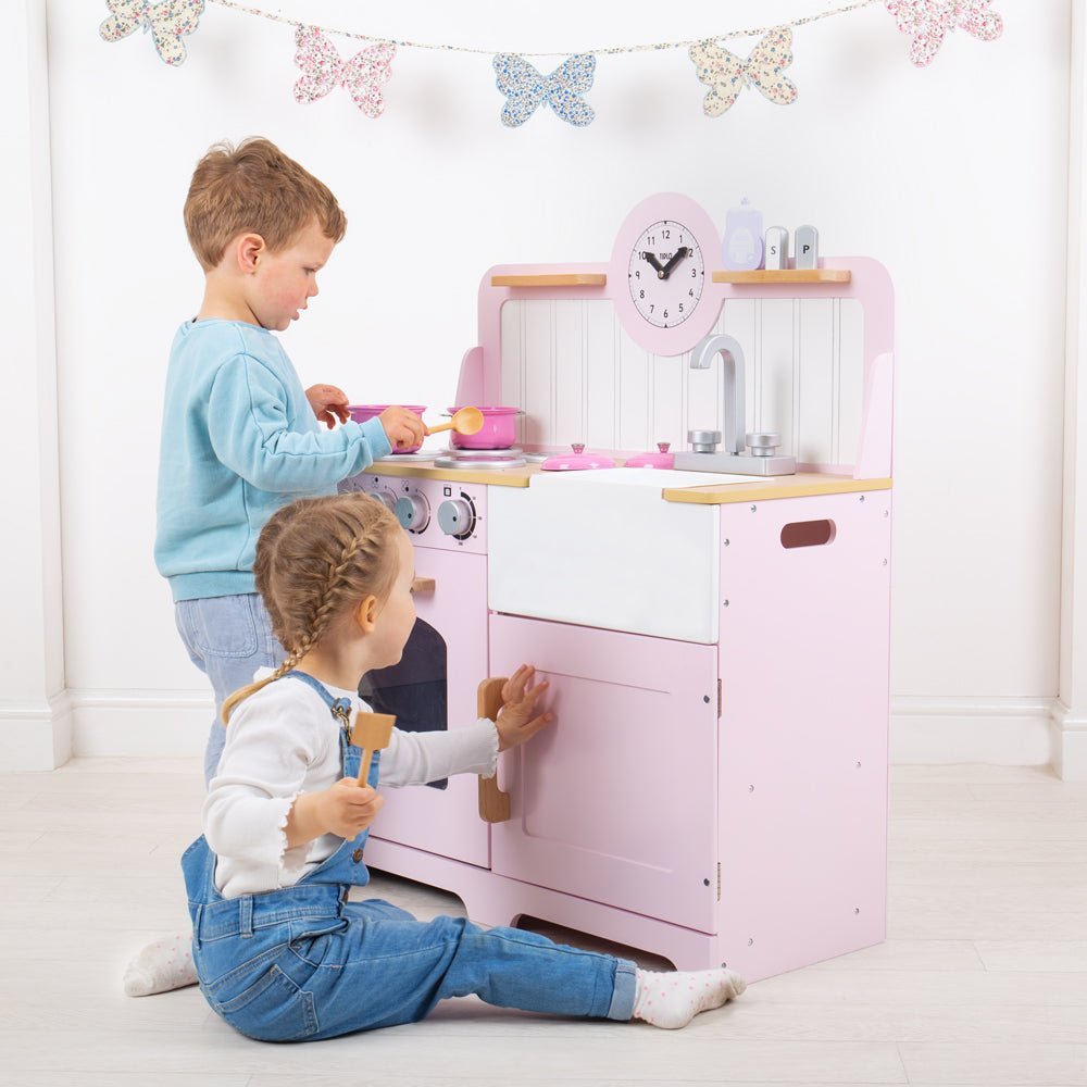 Country Play Kitchen - Pink - Toby Tiger UK Retail