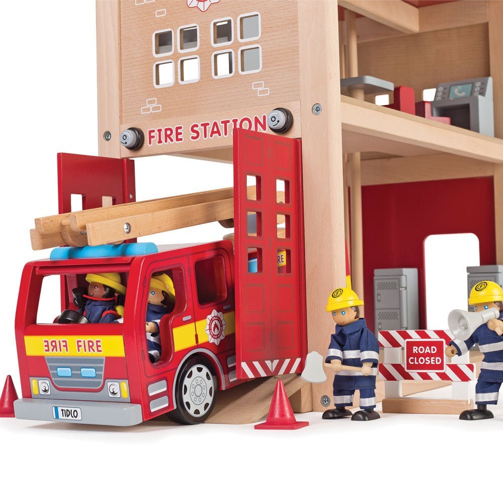 Fire Station Playset - Toby Tiger UK Retail