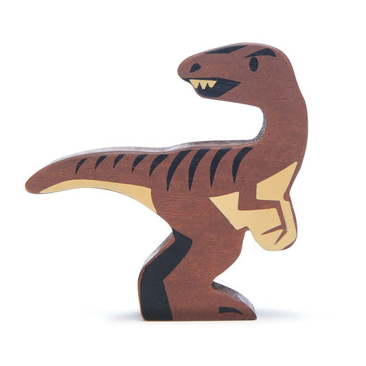 Wooden Dinosaur - Velociraptor - Toby Tiger UK Retail