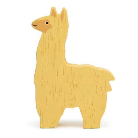 Wooden Farmyard Animal - Alpaca - Toby Tiger UK Retail