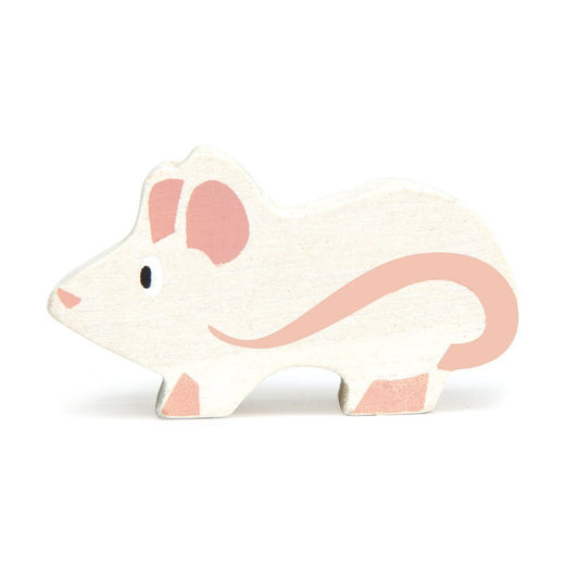 Wooden Farmyard Animal - Mouse - Toby Tiger UK Retail