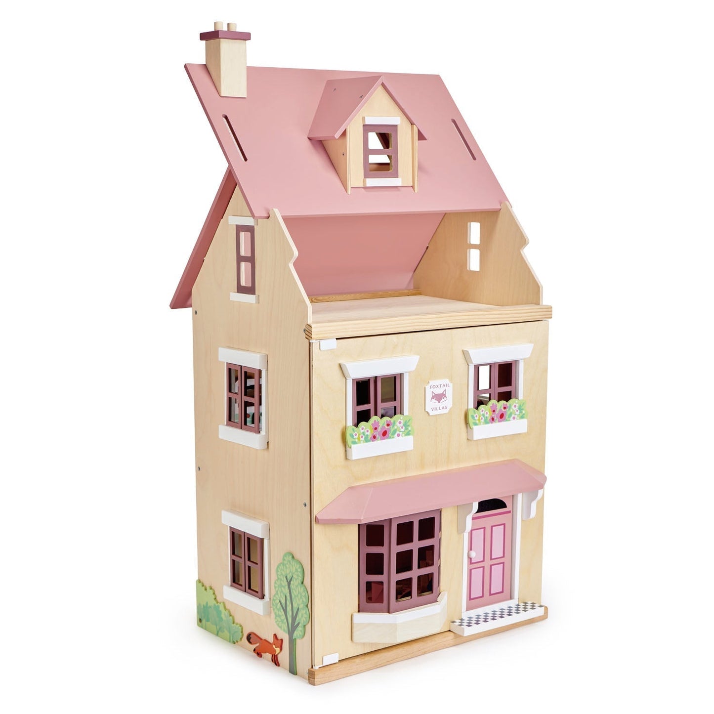 Foxtail Villa + Furniture in Pink - Toby Tiger UK Retail