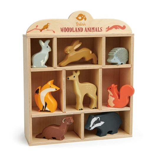 8 Woodland Animals & Shelf - Toby Tiger UK Retail