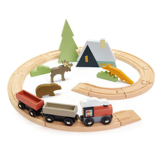 Treetops Train Set - Toby Tiger UK Retail