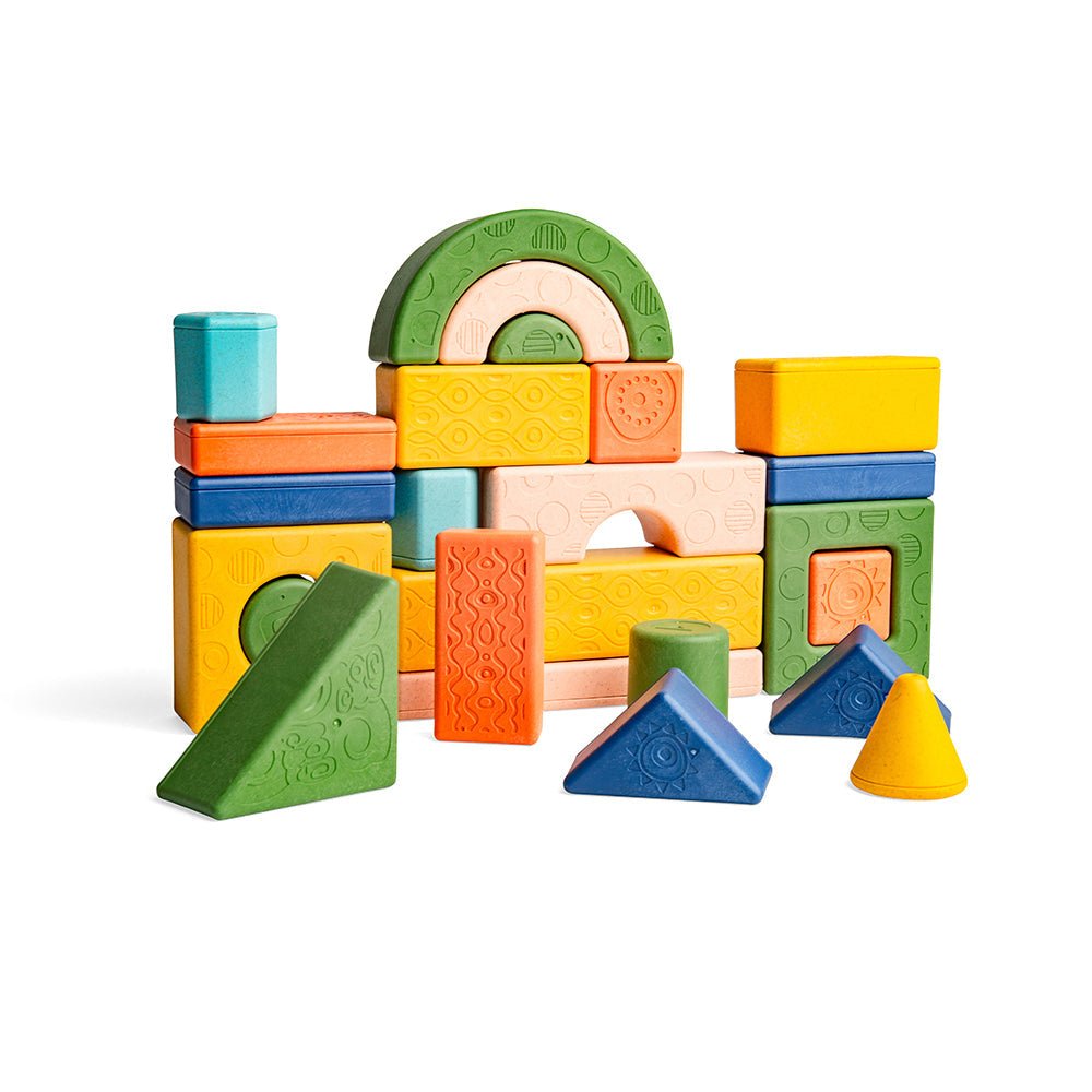 Rattle & Stack Blocks - Deluxe Pack - Toby Tiger