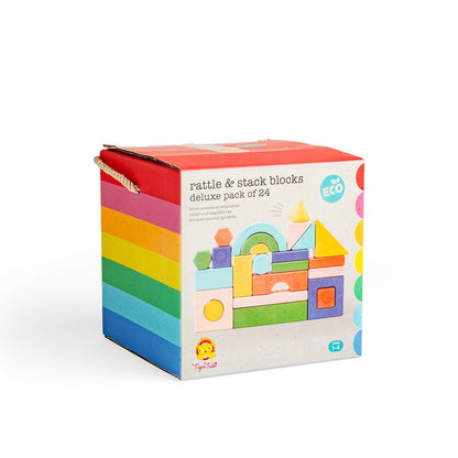 Rattle & Stack Blocks - Deluxe Pack - Toby Tiger