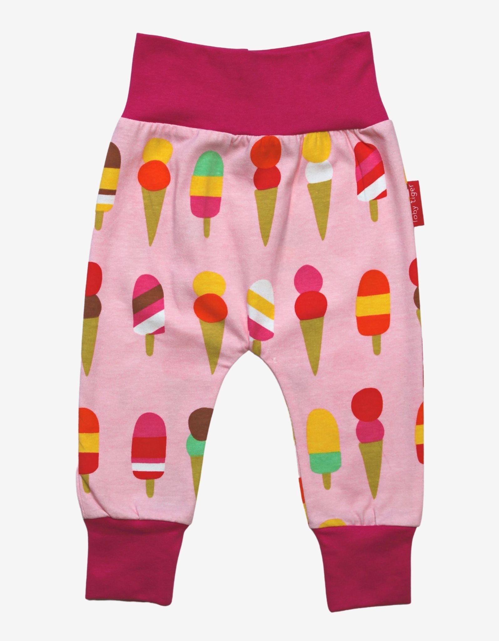 Organic Ice Cream Print Yoga Pants - Toby Tiger UK Retail