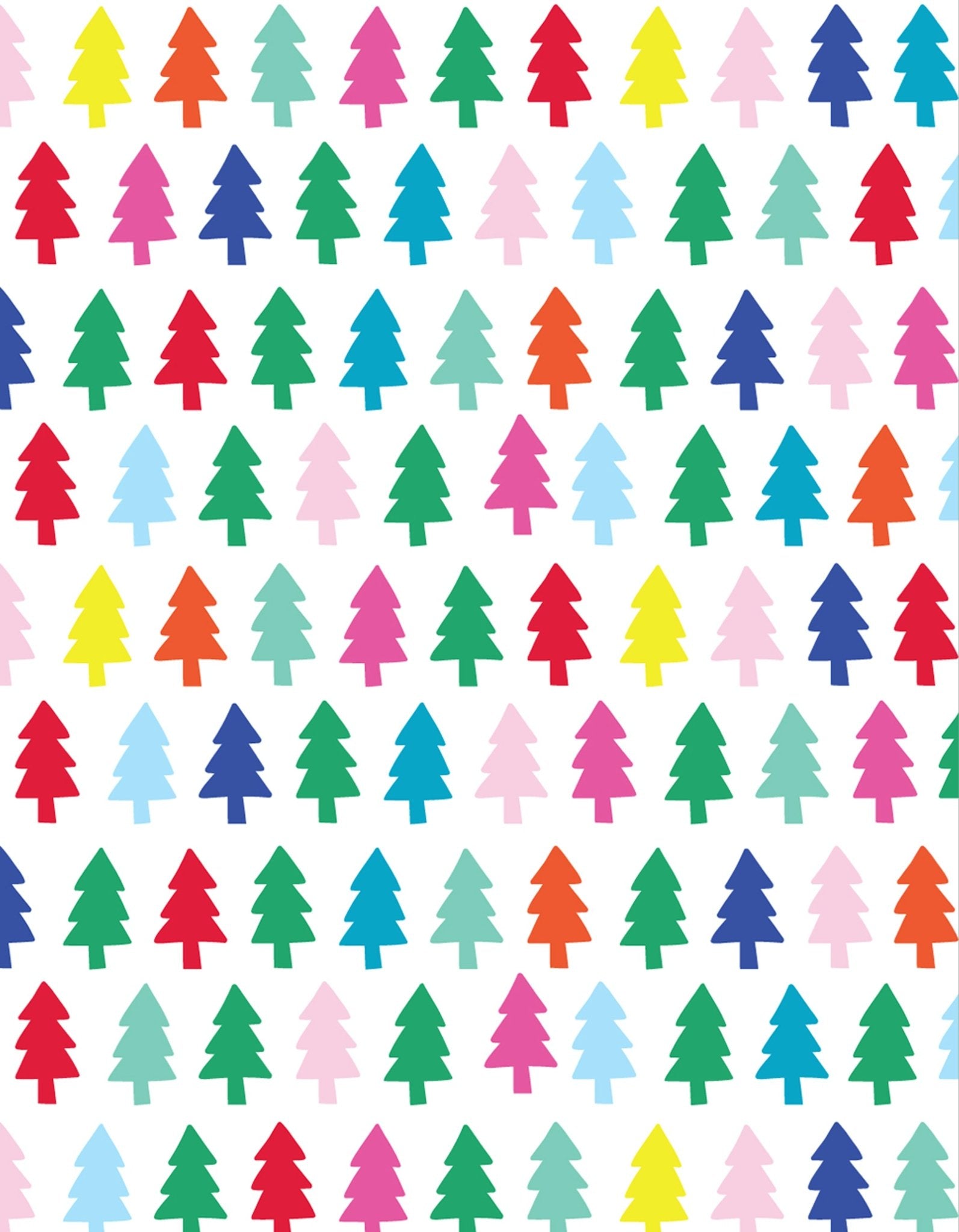 Christmas Tree Wrapping Paper - Toby Tiger UK Retail